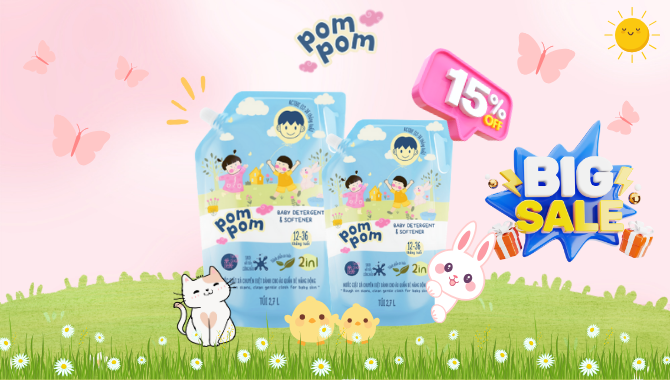 POM POM ƯU ĐÃI 