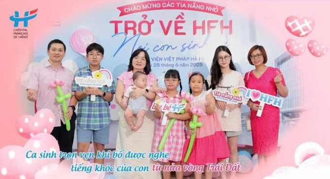 HFH TỰ HÀO ĐƯỢC ĐỒNG HÀNH CÙNG ĐẠI GIA ĐÌNH CHÀO ĐÓN 25 THIÊN THẦN NHỎ 