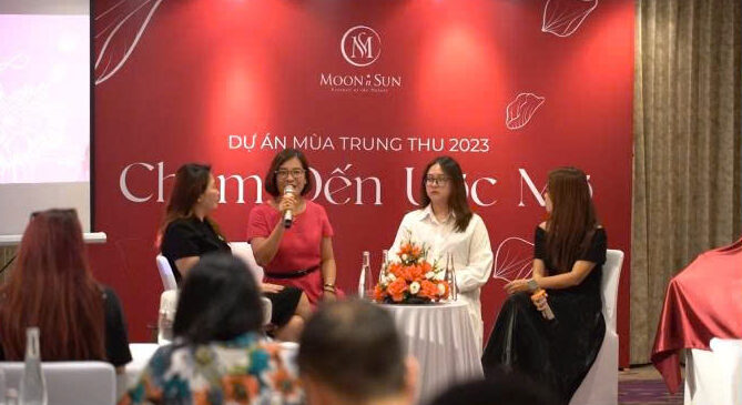 HỌP BÁO “CHẠM ĐẾN ƯỚC MƠ” 2023 | Moon n Sun 